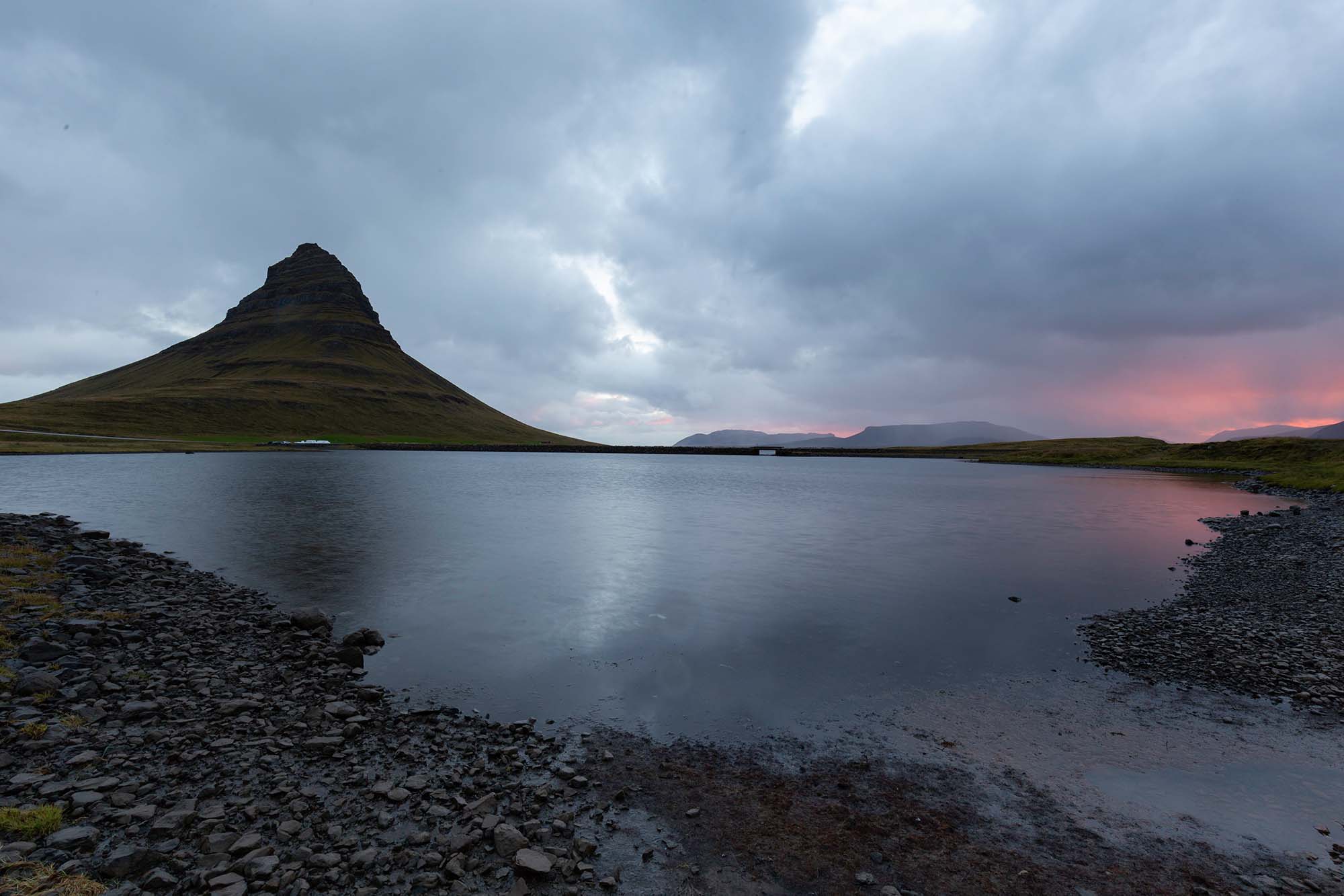 Before-Kirkjufell Mountain
